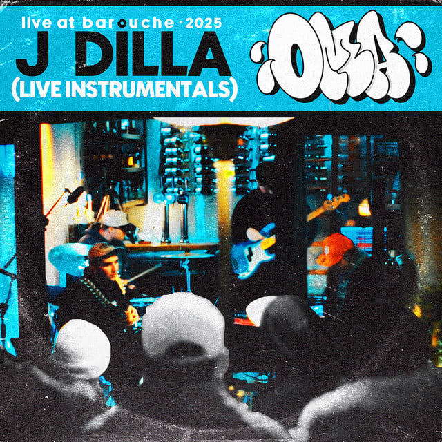 Music print | OMA - J DILLA Live Instrumentals (Live at Barouche 2025) poster connecté