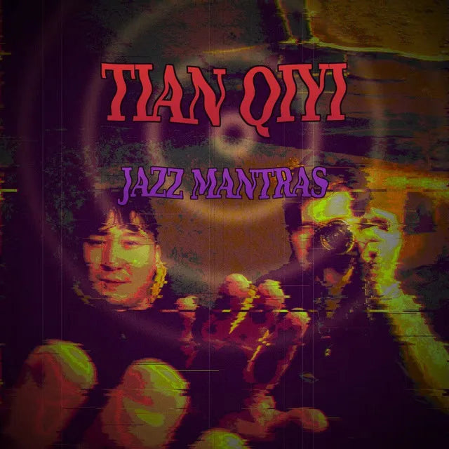 Affiche de l'album Jazz Mantras de Tian Qiyi, poster connecté NFC 30 × 30 cm