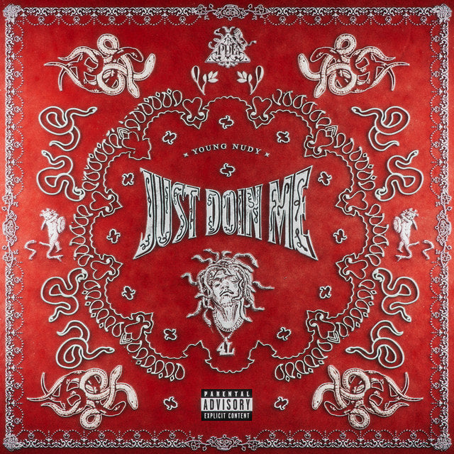 Affiche de l'album Just Doin Me de Young Nudy, poster connecté NFC 30 × 30 cm