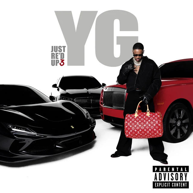 Music print | YG - JUST RE'D UP 3 poster connecté