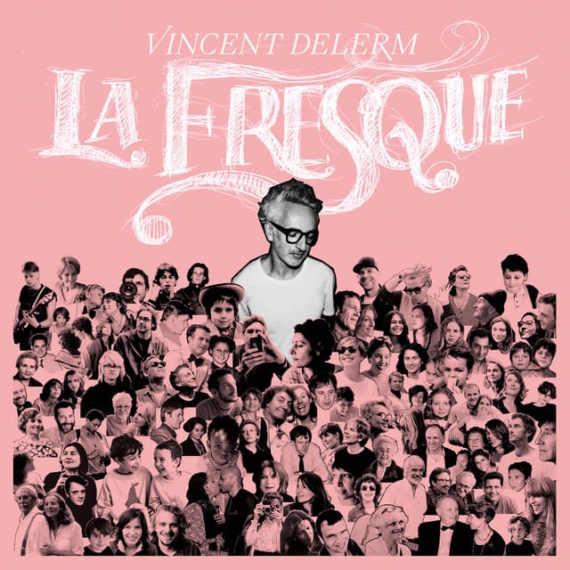 Music print | Vincent Delerm - La fresque poster connecté