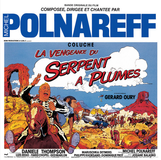 Music print | Michel Polnareff - La Vengeance Du Serpent A Plumes poster connecté