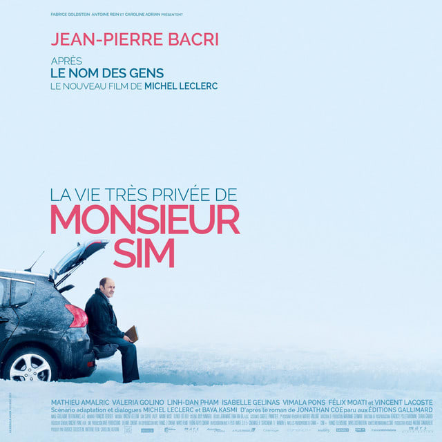 Music print | Vincent Delerm - La vie très privée de monsieur Sim (Bande originale du film) poster connecté