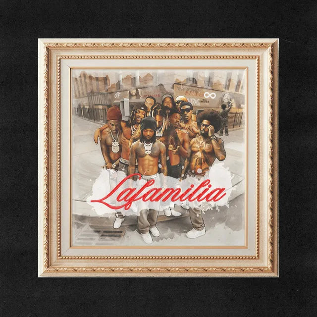 Music print | DJ Bandz & Only The Family - Lafamilia poster connecté