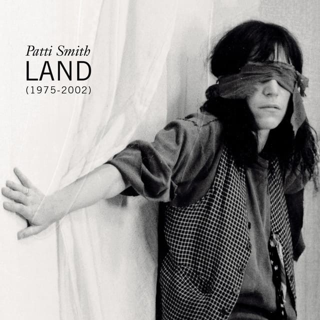 Music print | Patti Smith - Land (1975-2002) poster connecté