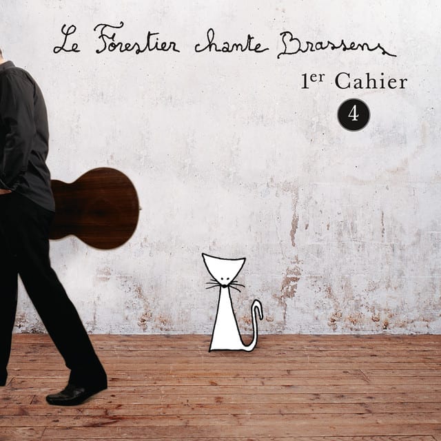 Music print | Maxime Le Forestier - Le Forestier chante Brassens Cahier 1 - Vol 4 (Live) poster connecté