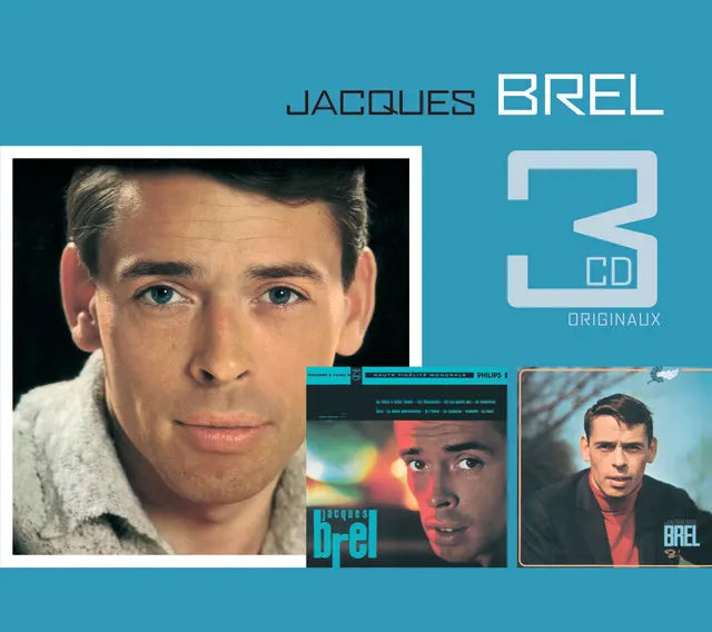 Music print | Jacques Brel - Les Bourgeois/La Valse A Mille Temps/Les Bonbons poster connecté