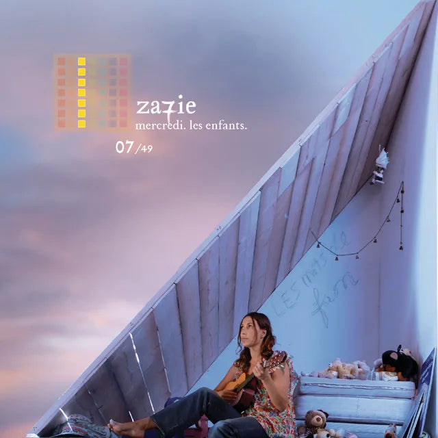 Music print | Zazie - Les Enfants poster connecté