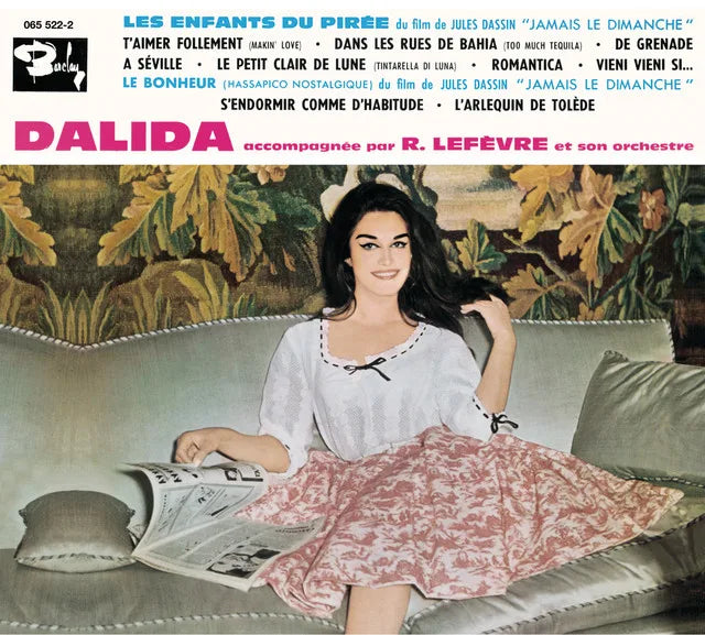 Music print | Dalida - Les Enfants Du Piree Vol 7 poster connecté