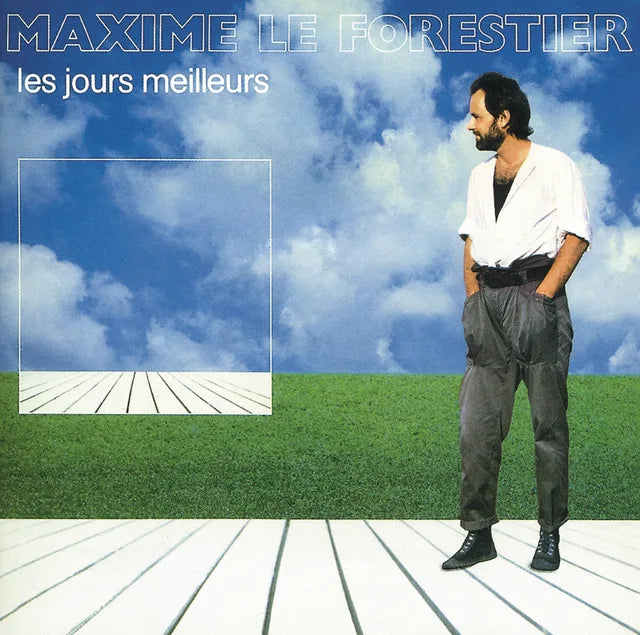 Music print | Maxime Le Forestier - Les Jours Meilleurs poster connecté