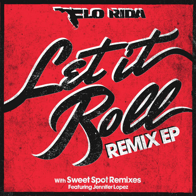 Music print | Flo Rida - Let It Roll poster connecté