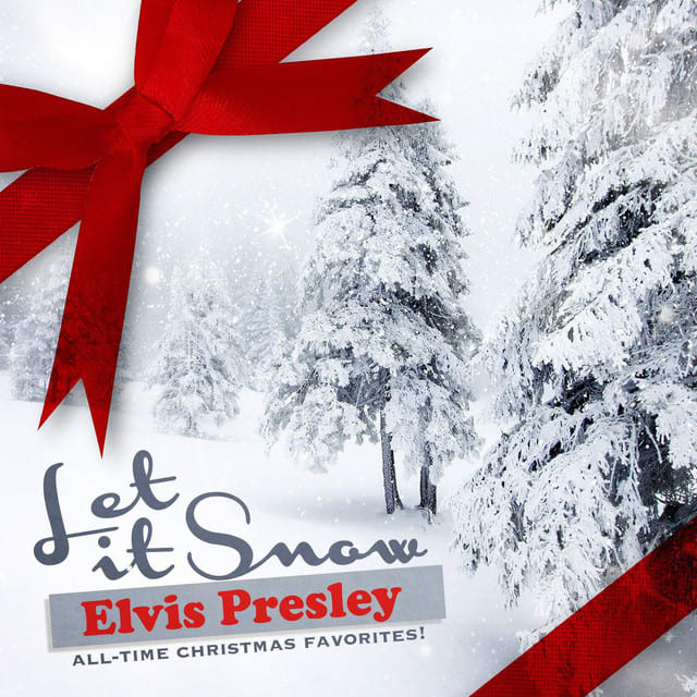 Music print | Elvis Presley - Let It Snow (All-Time Christmas Favorites! Remastered) poster connecté