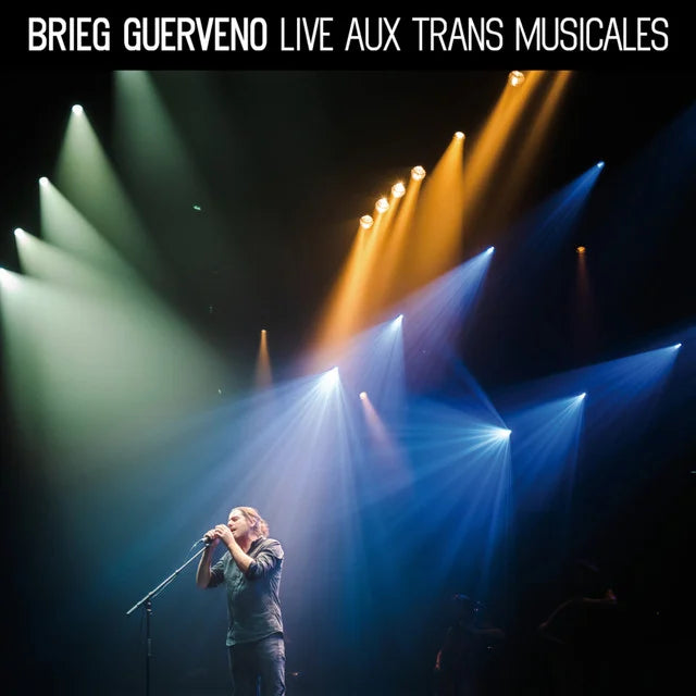 Music print | Brieg Guerveno - Live aux Trans Musicales poster connecté