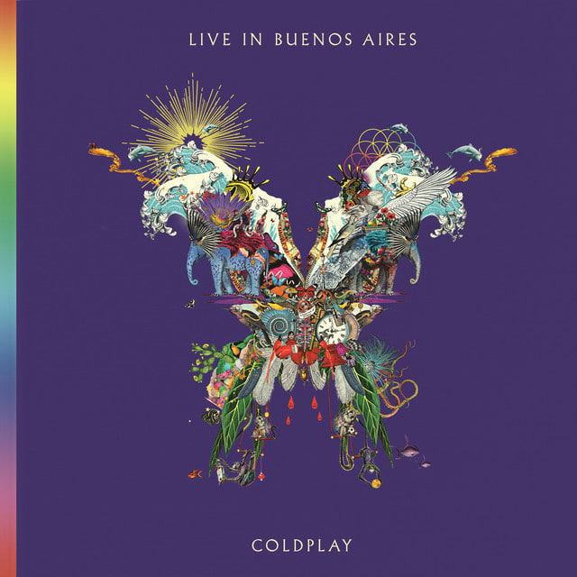 Music print | Coldplay - Live in Buenos Aires poster connecté