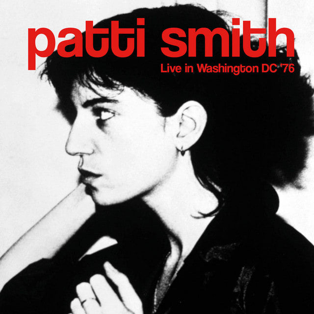 Music print | Patti Smith - Live In Washington DC '76 poster connecté