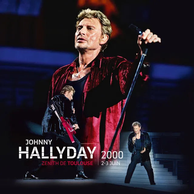 Music print | Johnny Hallyday - Live Toulouse 2000 (Live au Zénith de Toulouse / 2 et 3 juin 2000) poster connecté