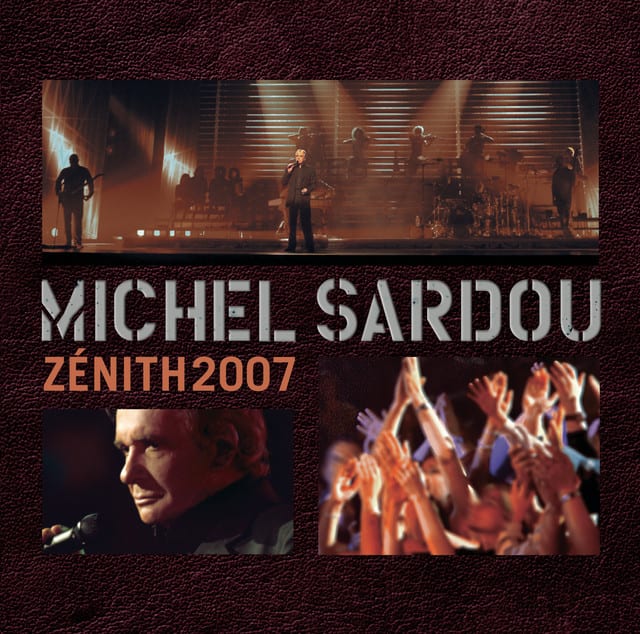 Music print | Michel Sardou - Live Zénith 2007 poster connecté