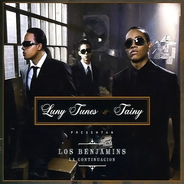 Music print | Luny Tunes & Tainy - Los Benjamins - La Continuacion poster connecté
