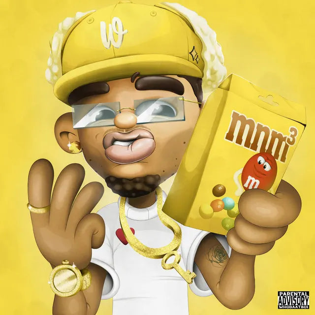 Music print | Jey Chris - M.N.M 3 poster connecté