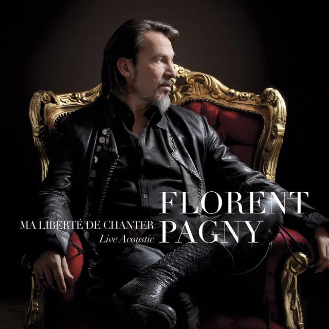 Music print | Florent Pagny - Ma Liberté De Chanter Live Acoustique poster connecté