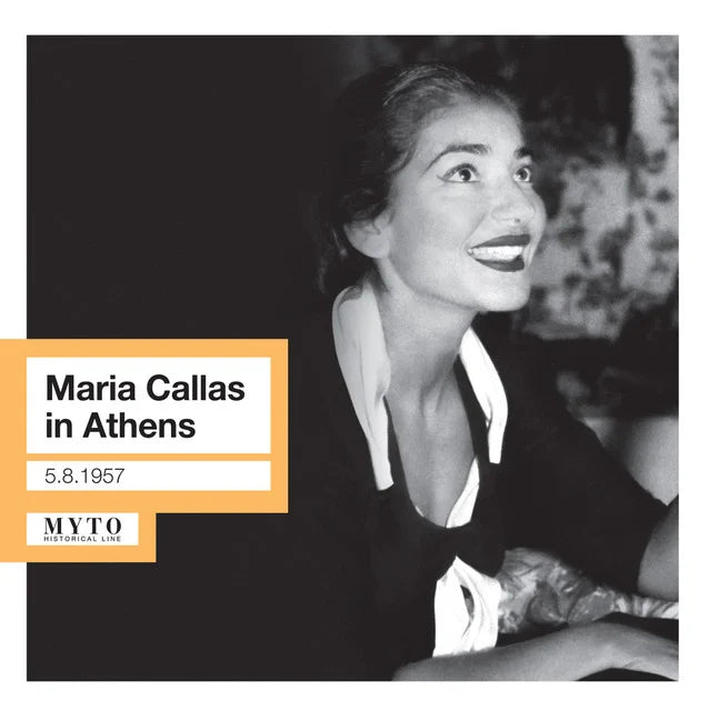 Music print | Maria Callas - Maria Callas in Athens (1952, 1957) poster connecté