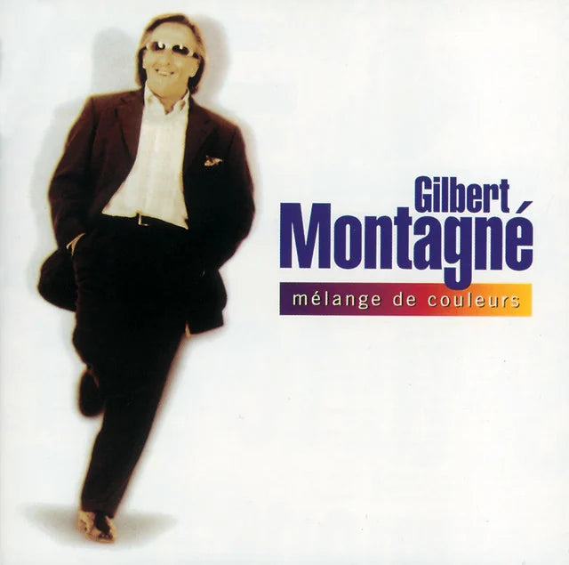 Music print | Gilbert Montagné - Melange De Couleurs poster connecté