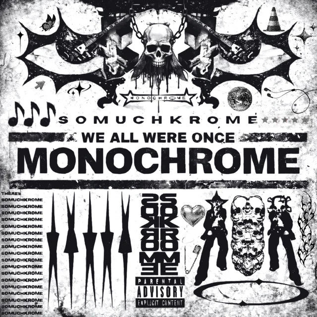 Music print | Sokrome - MONOCHROME: The Mixtape poster connecté