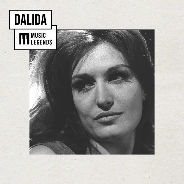 Music print | Dalida - Music Legends Dalida : La Diva de la Chanson Française poster connecté