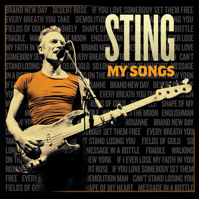 Music print | Sting - My Songs (Deluxe) poster connecté