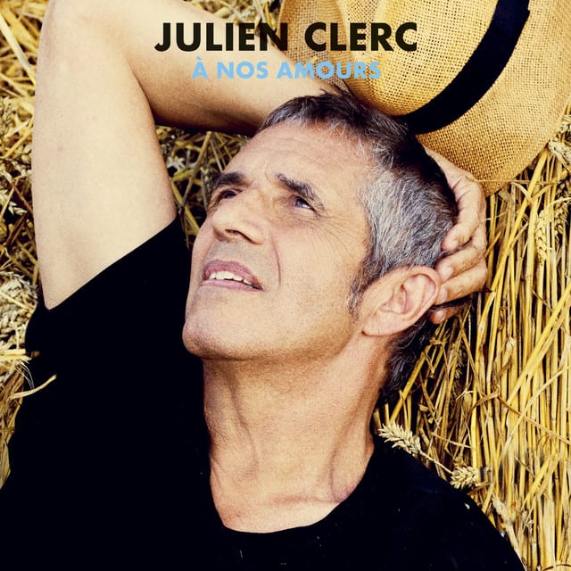 Music print | Julien Clerc - À nos amours (Édition 2018) poster connecté
