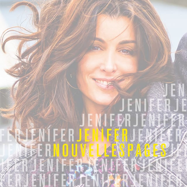 Music print | Jenifer - Nouvelles pages poster connecté