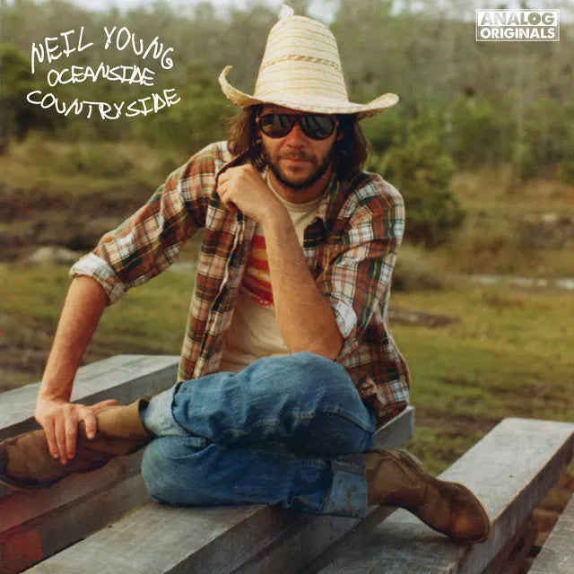 Music print | Neil Young - Oceanside Countryside poster connecté