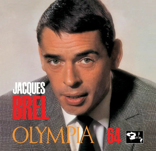 Music print | Jacques Brel - Olympia 64 poster connecté