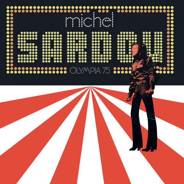 Music print | Michel Sardou - Olympia 75 (Live à l'Olympia, Paris / 1975) poster connecté