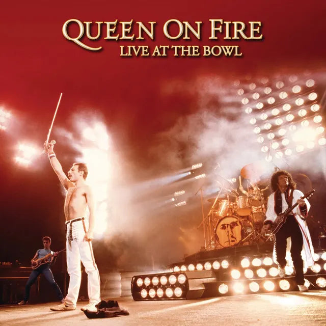 Music print | Queen - On Fire: Live At The Bowl poster connecté