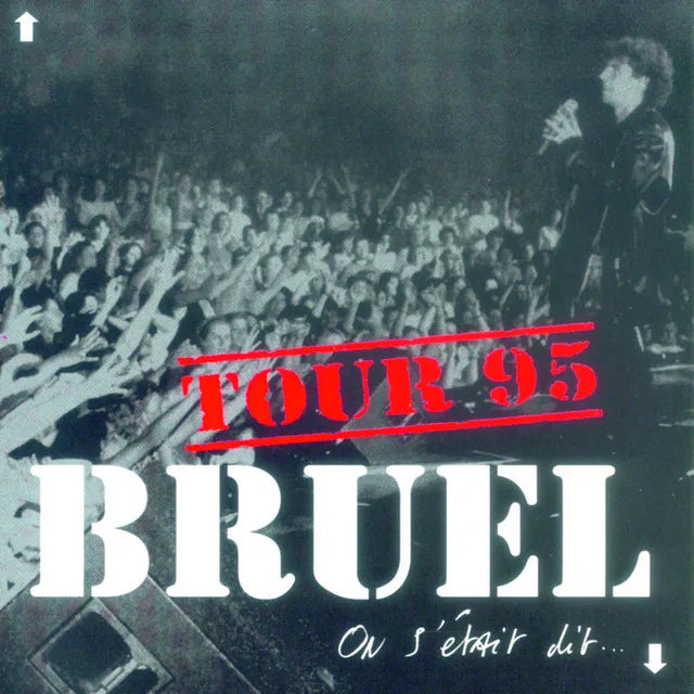 Music print | Patrick Bruel - On s'etait dit poster connecté