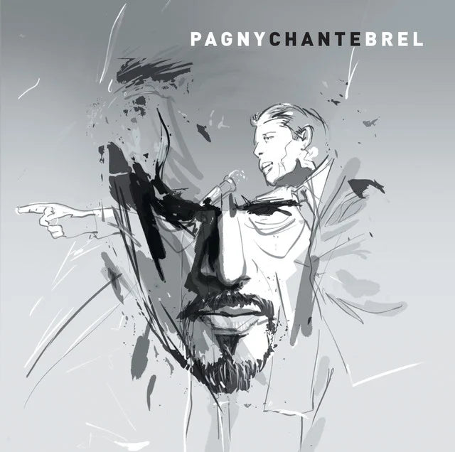 Music print | Florent Pagny - Pagny Chante Brel poster connecté