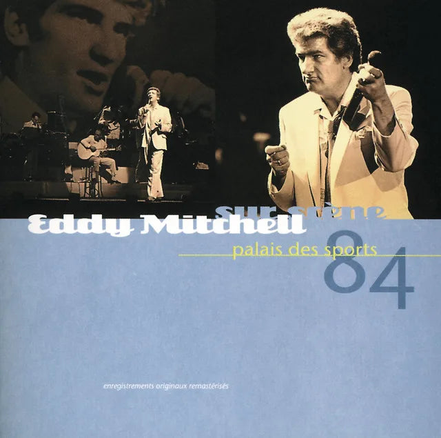 Music print | Eddy Mitchell - Palais Des Sports 84 poster connecté