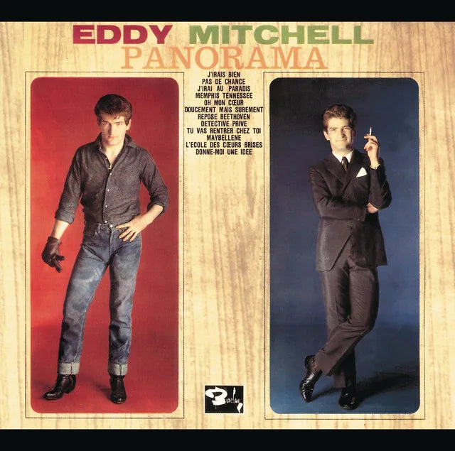 Music print | Eddy Mitchell - Panorama poster connecté