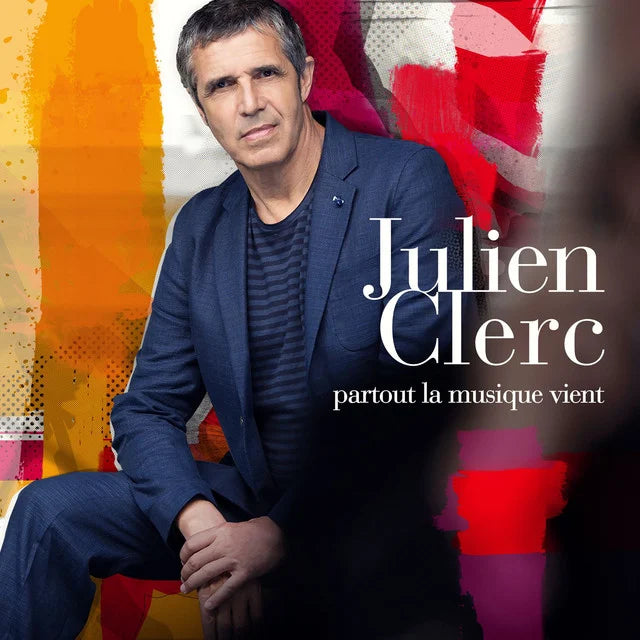 Music print | Julien Clerc - Partout la musique vient poster connecté