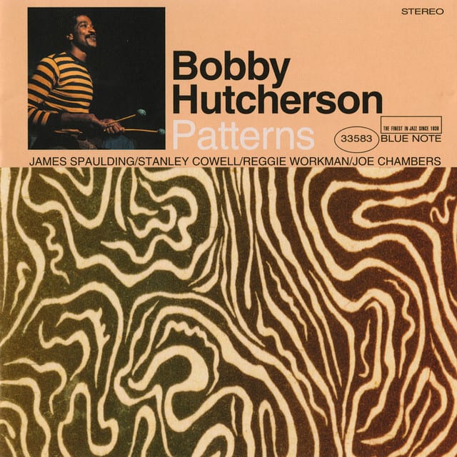 Music print | Bobby Hutcherson - Patterns poster connecté