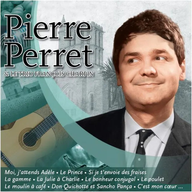 Music print | Pierre Perret - Pierre Perret et le trio François Charpin poster connecté