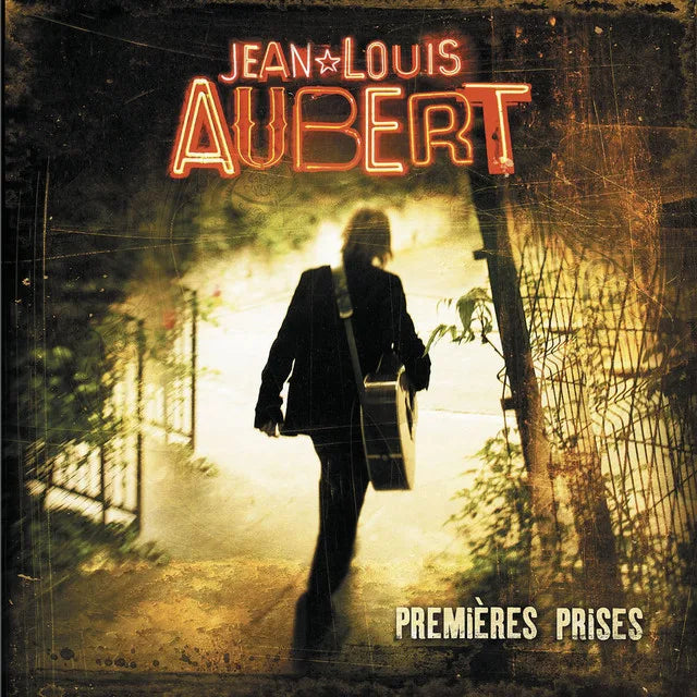 Music print | Jean-Louis Aubert - Premières Prises poster connecté