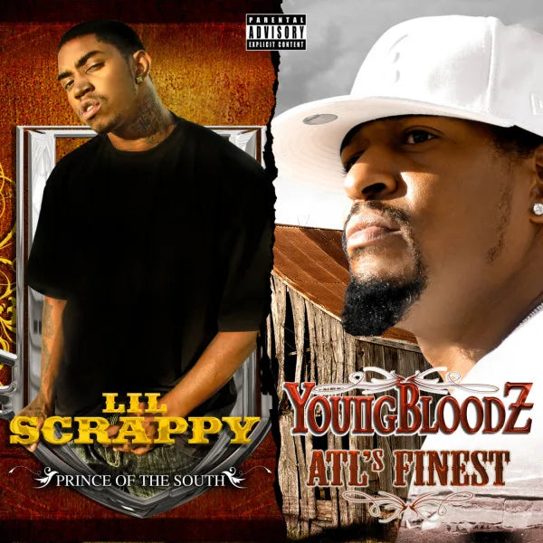 Music print | Lil Scrappy & Lil Scrappy, YoungBloodZ & Youngbloodz - Prince of the South / Atl's Finest (2 for 1: Special Edition) poster connecté