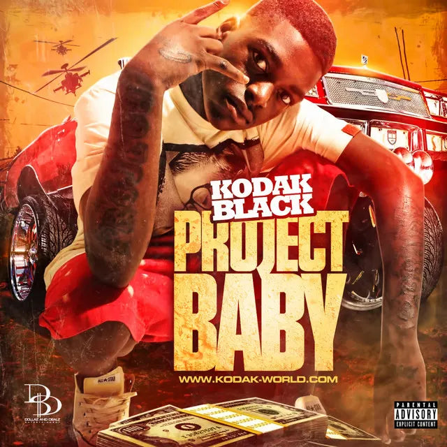 Music print | Kodak Black - Project Baby poster connecté