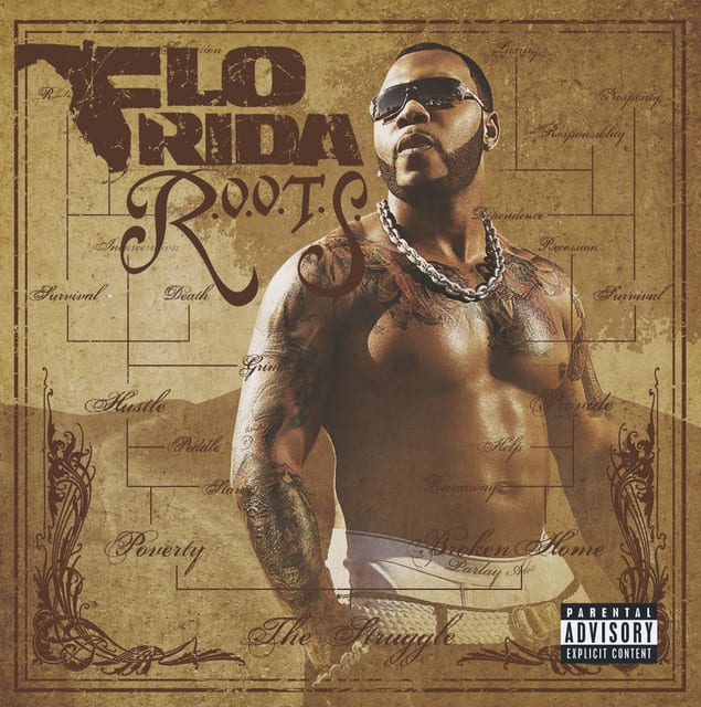 Music print | Flo Rida - R.O.O.T.S. (Route of Overcoming the Struggle) poster connecté