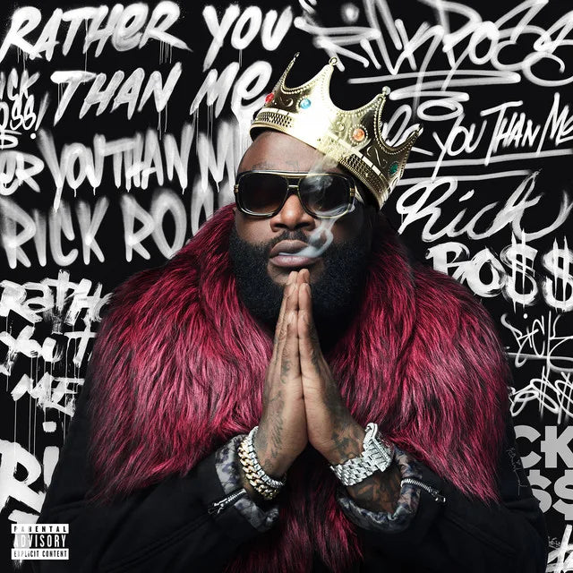 Music print | Rick Ross - Rather You Than Me poster connecté