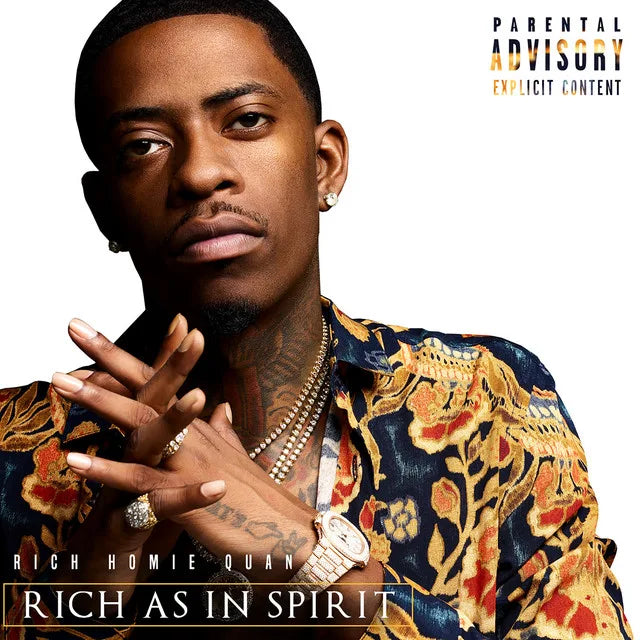 Music print | Rich Homie Quan - Rich As In Spirit poster connecté