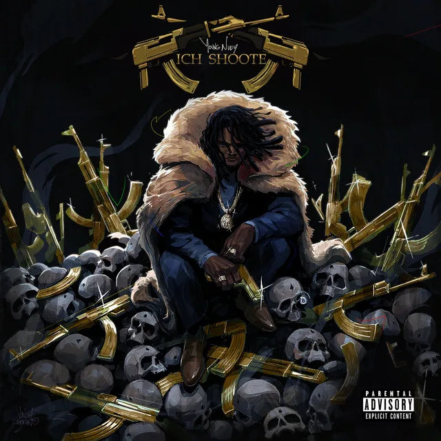 Music print | Young Nudy - Rich Shooter poster connecté