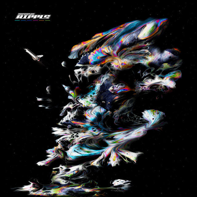 Music print | Medasin - RIPPLS poster connecté